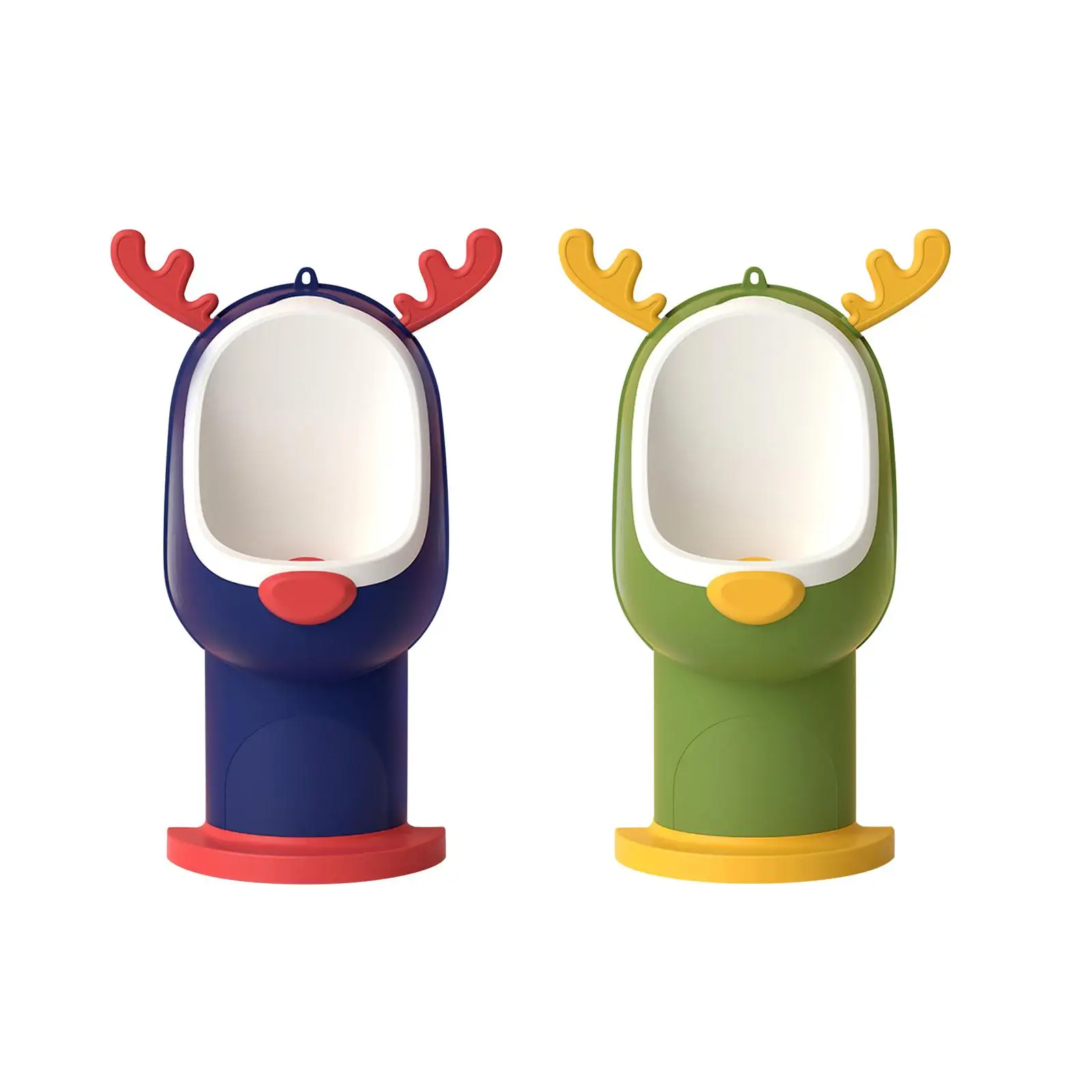 Cute Bear Potty Trainer Urinal with Aiming Target Standing Potty Urinal Pee