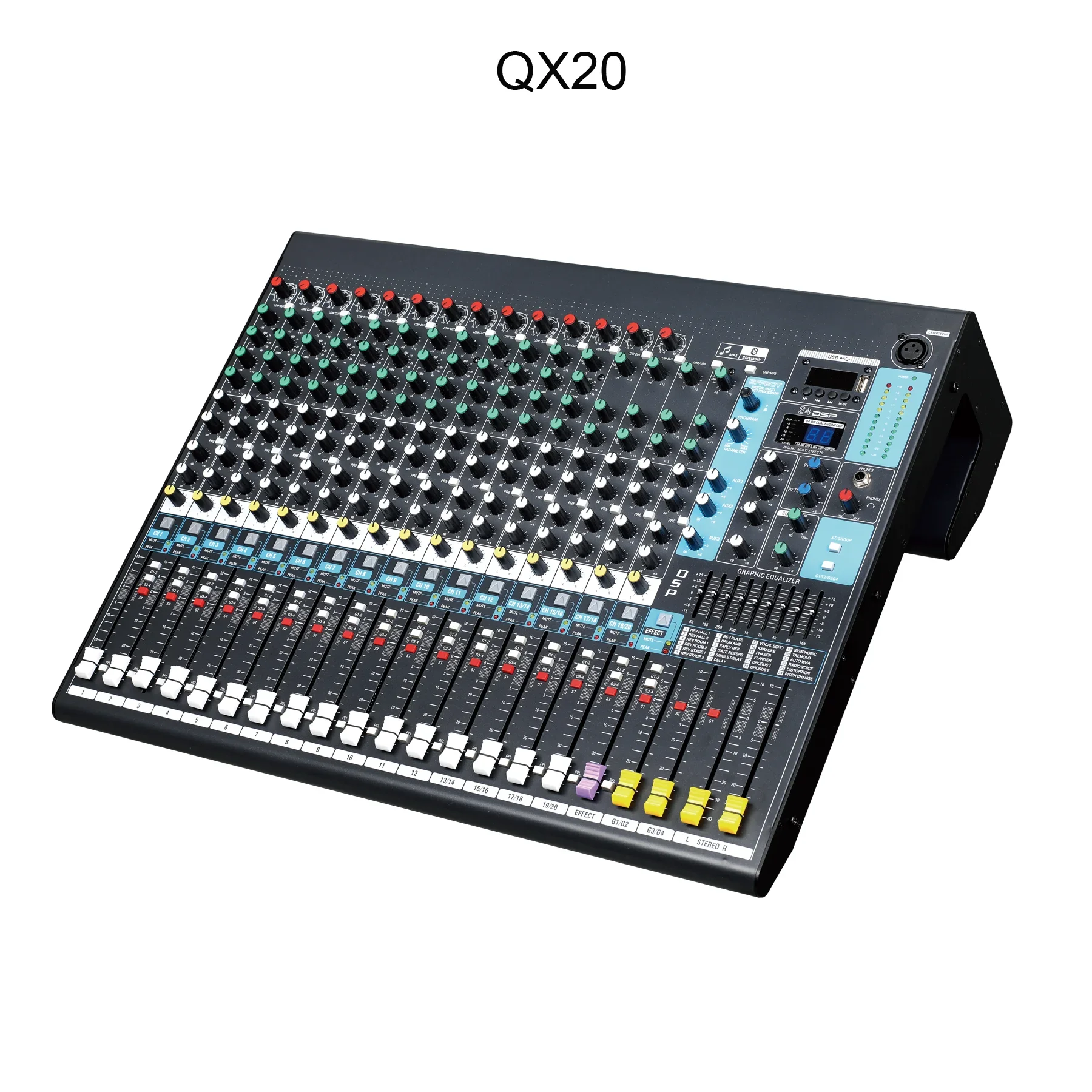 

Midi Mixing Console QX20 With SUB