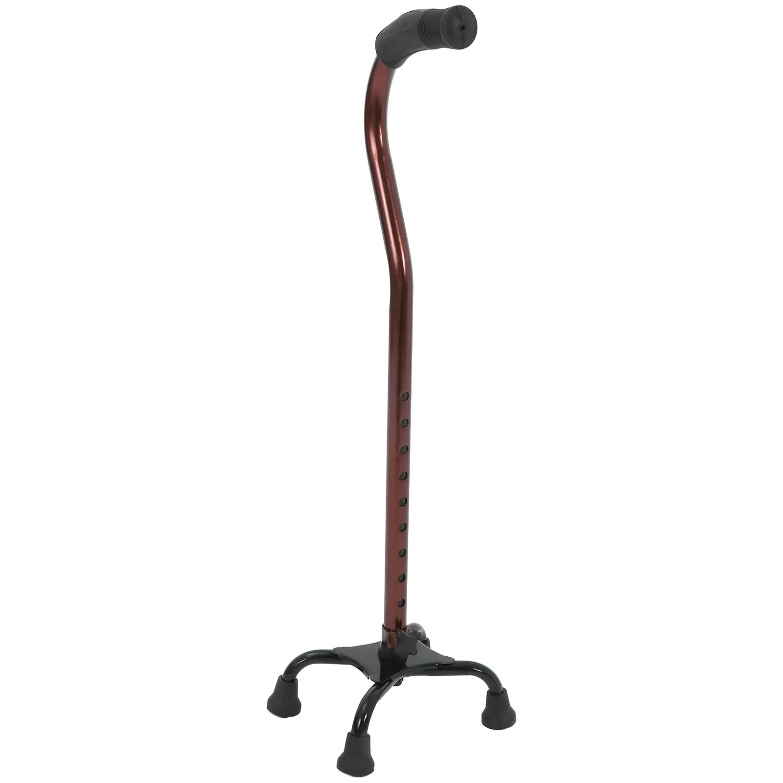 

Four-leg Walking Cane Aluminum Alloy Sticks for Men Women Seniors Hiking Stability Non-slip Pads Adjustable