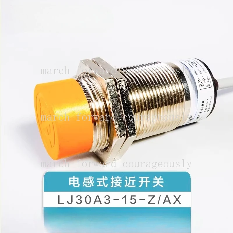 Interruptor de Proximidad Inductivo M30 LJ30A3-15-Z/AX DC, Sensor Normalmente Cerrado NPN, Sensor de Tres Cables