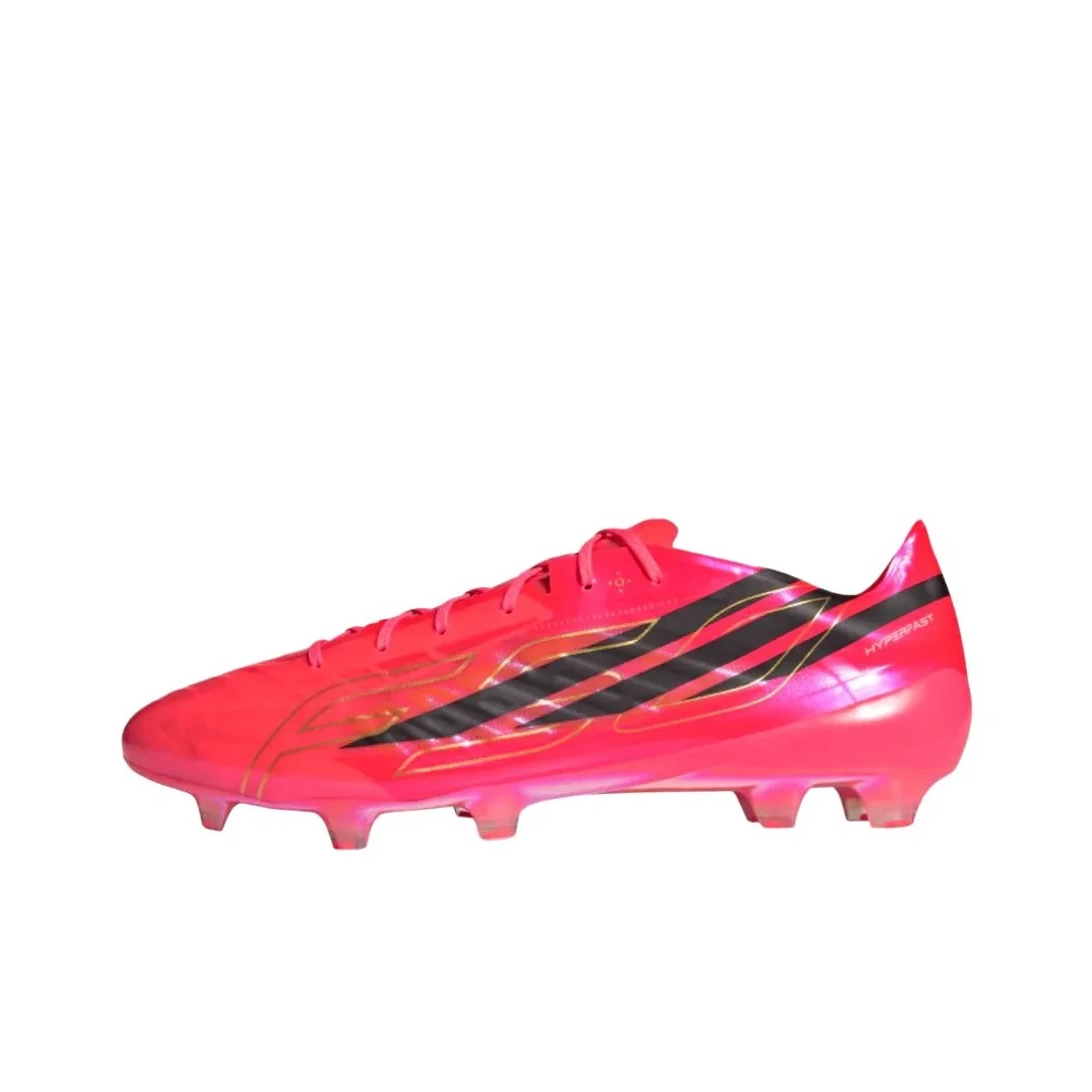 Adidas F50 Soccer Shoes Unisex Neon Red KJ6117