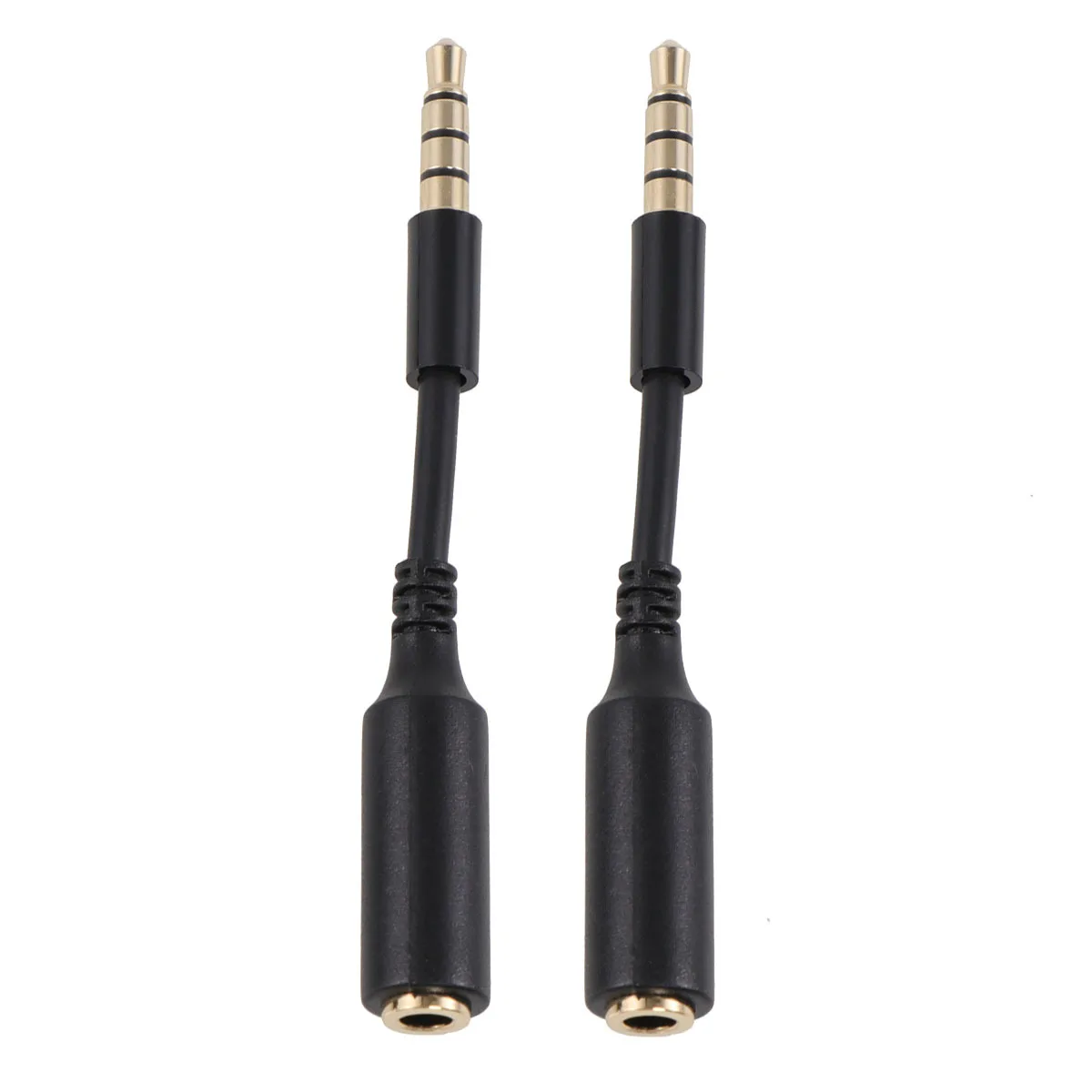 

2pcs 3.5Mm Headphone Extension Cable Wire Core Stereo Audio Extension For Phone Tablet Mp3 Player Earphone Speaker Aux Port