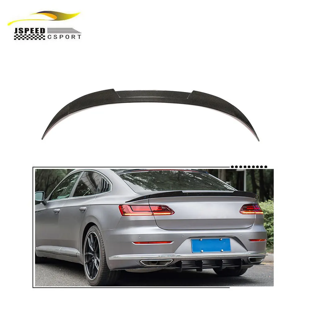 

Suitable for Carbon fiber trunk spoiler Suitable for the Volkswagen ARTEON hatchback 4-door 2019-2020