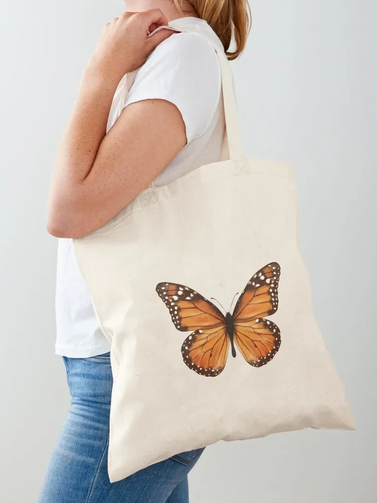 

Monarch Butterfly Tote Bag Women's shopper Fabric bag sacs de shopping tote bag canvas