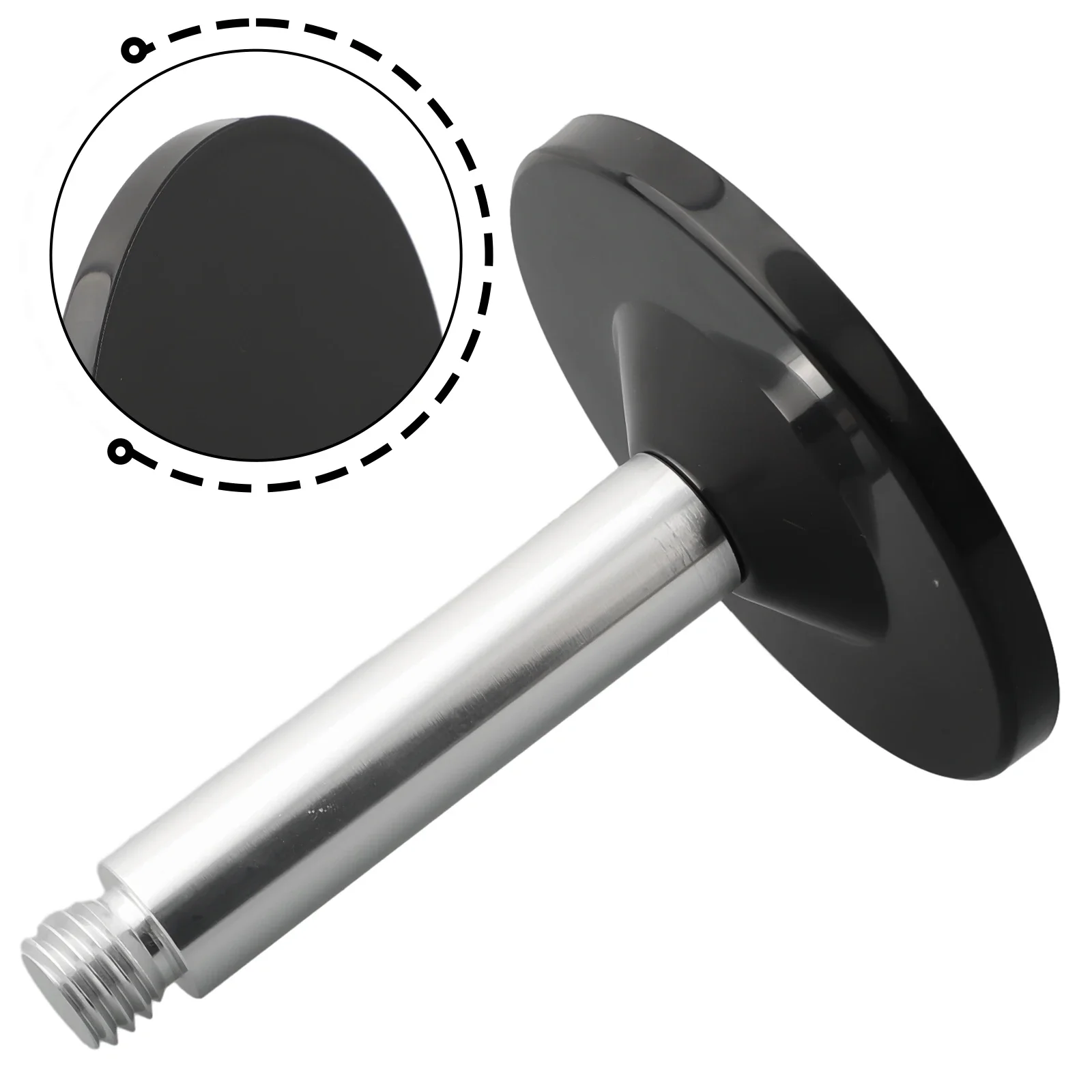 GPS GNSS Antenna Magnetic Base Mounting 5/8-11 Antenna Adapter For Outdoor Corrosions Resistance, Oxidation Resistance