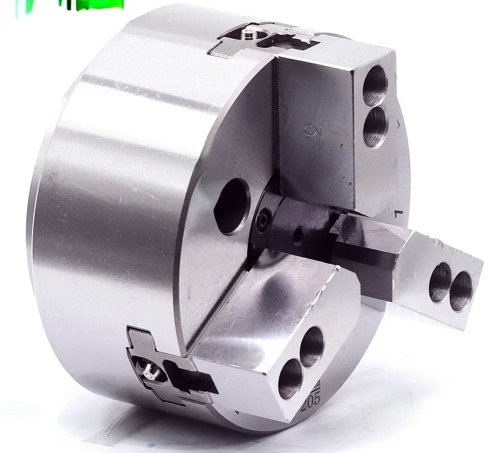 

Hot sales 4 Inch CNC Lathe Accessory Cutting Tools Holder Power Machining High Speed Hollow Hydraulic Chuck