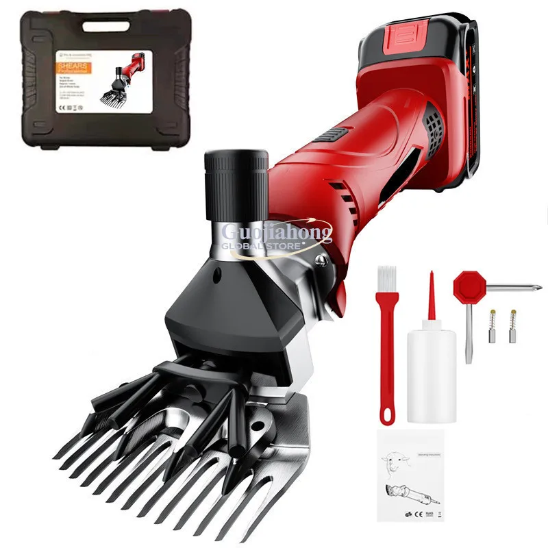 أعلى جودة 500 واط الكهربائية 75 مللي متر تنظيم الأغنام كليبرز الصوف قطع مقص المتقلب آلة القص