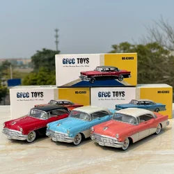 1:43 Scale Model Diecast Alloy 1956 Classic Retro Car Metal Toys Vintage Vehicle Gifts Fans Collection Display Decoration Adults