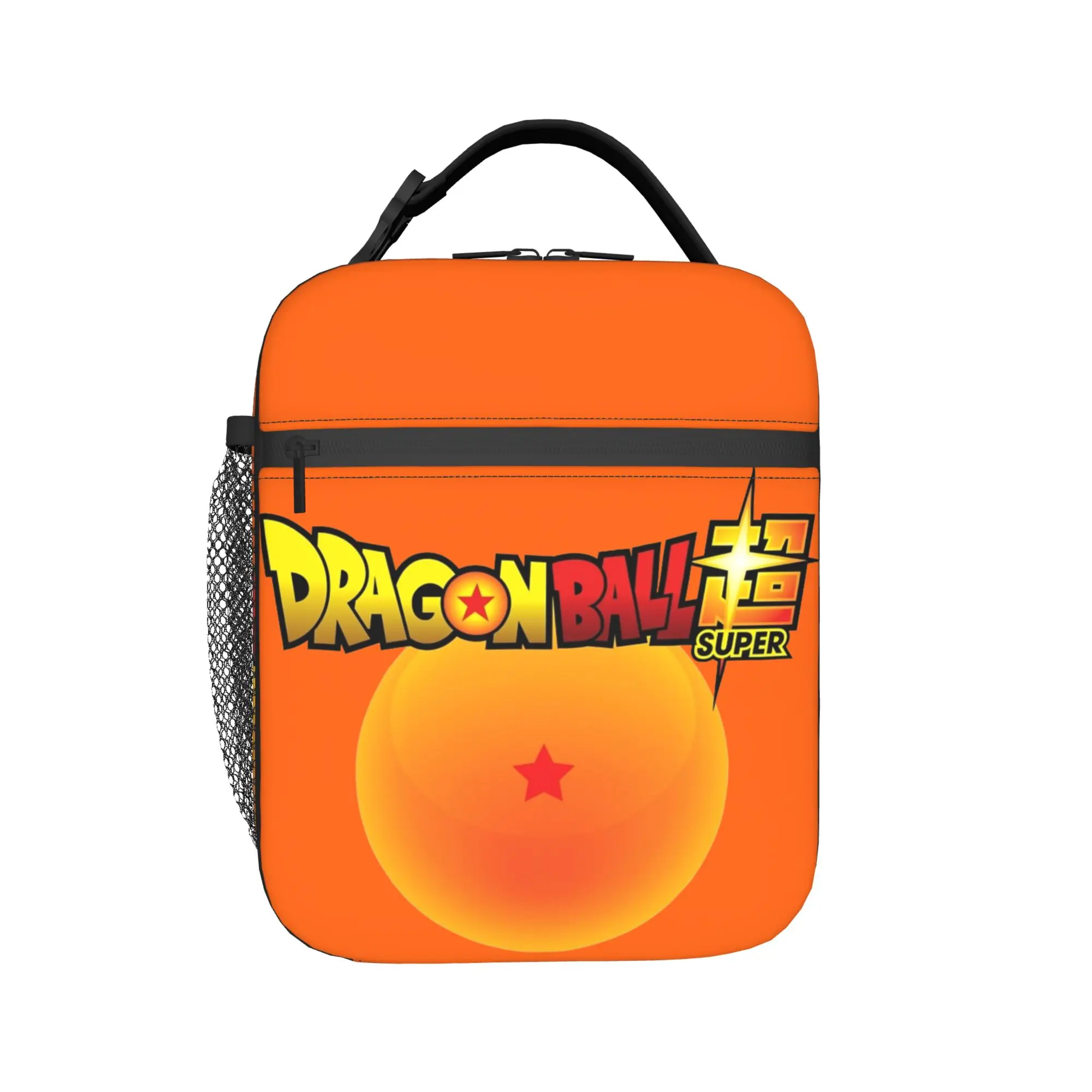 

D-Dragon-Ball-L DragonBalls Insulated Lunch Bags for Men Women Storage Food Box Thermal Cooler Lunch Boxes For School Office