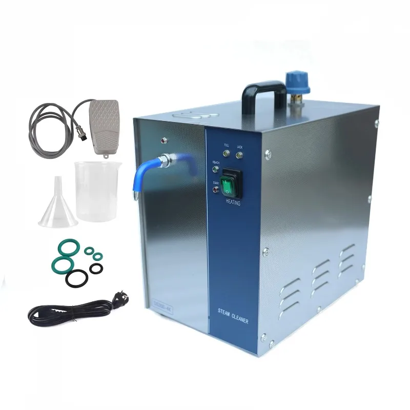 

4L Jewelry Steam Cleaner Machine Professional High Pressure Jewelry Cleaning Steamer Jewelry Cleaners with Foot Pedal Control