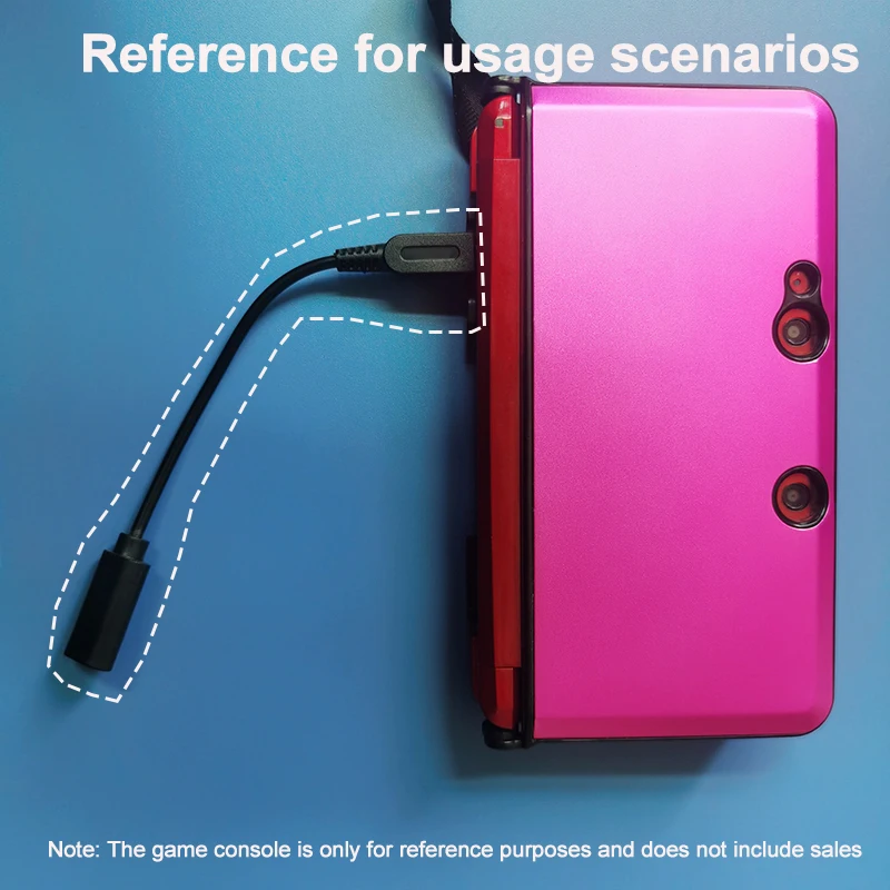 1/5/10pcs Type-C To 3DS/NDSI Charging Cable For NDSI 3DS 2DS XL/LL Game Console Charging Power Line Wholesale