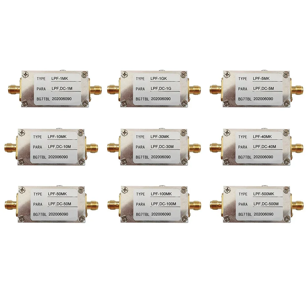 Imagem -05 - Módulo de Filtro Passa-baixa para Radioamniso 1m 1g rf Lpf 50 Ohm Lpf-1mk Lpf5mk Módulo de Filtro Passa-baixa