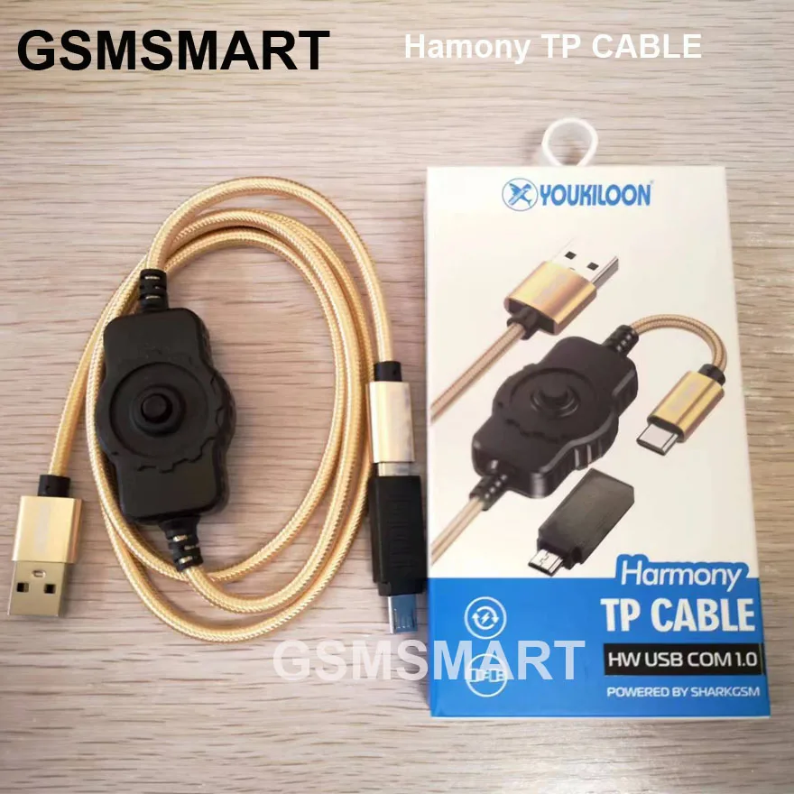 New Harmony TP Cable / Harmony Test Point cables + HW USB COM 1.0 Adapter for Huawei HarmonyOS for chimera pro tool dongle