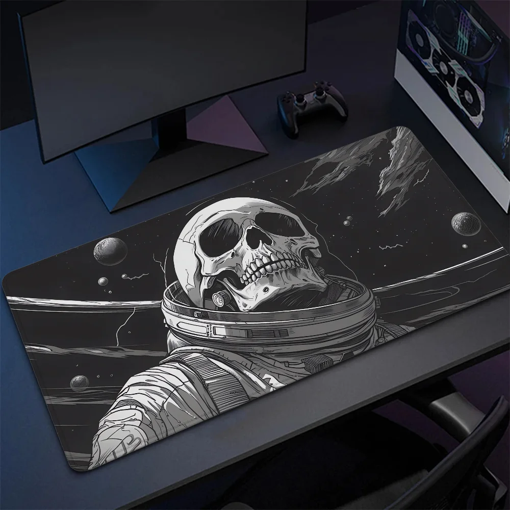 Gaming Mouse Pad SKELETON ASTRONAUT 900x400 Pc Gamer Desk Accessories Office Computer Mat Desktops Mousepad Keyboard Extended