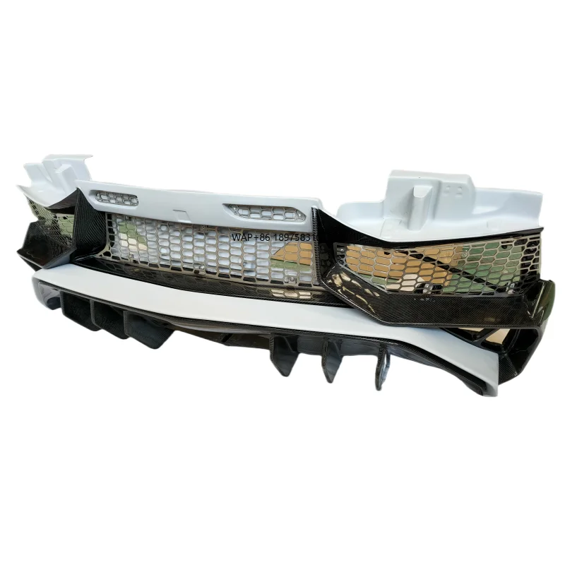 

New Semi Carbon Fiber Rear Bumper Body Kit for LP700 720 750 Upgraded SV Model Includes Screws
