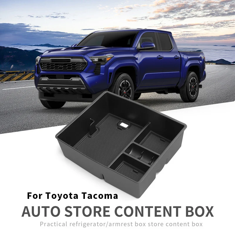 

Storage Box For Toyota Tacoma 2016-2024 Armrest Box Gas Car Room Interior Decoration Auto Accessories