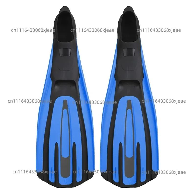 Silicone Heel-Style Diving Flippers - Mid-Length Long For Swimming Snorkeling Free Diving