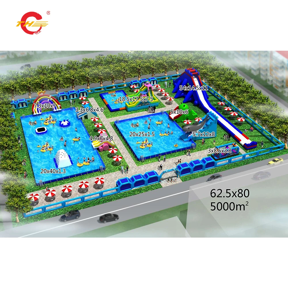 FREE SEA SHIPPING/CNF TERMS,giant inflatable water park,inflatable amusement park,aquapark inflatable water games