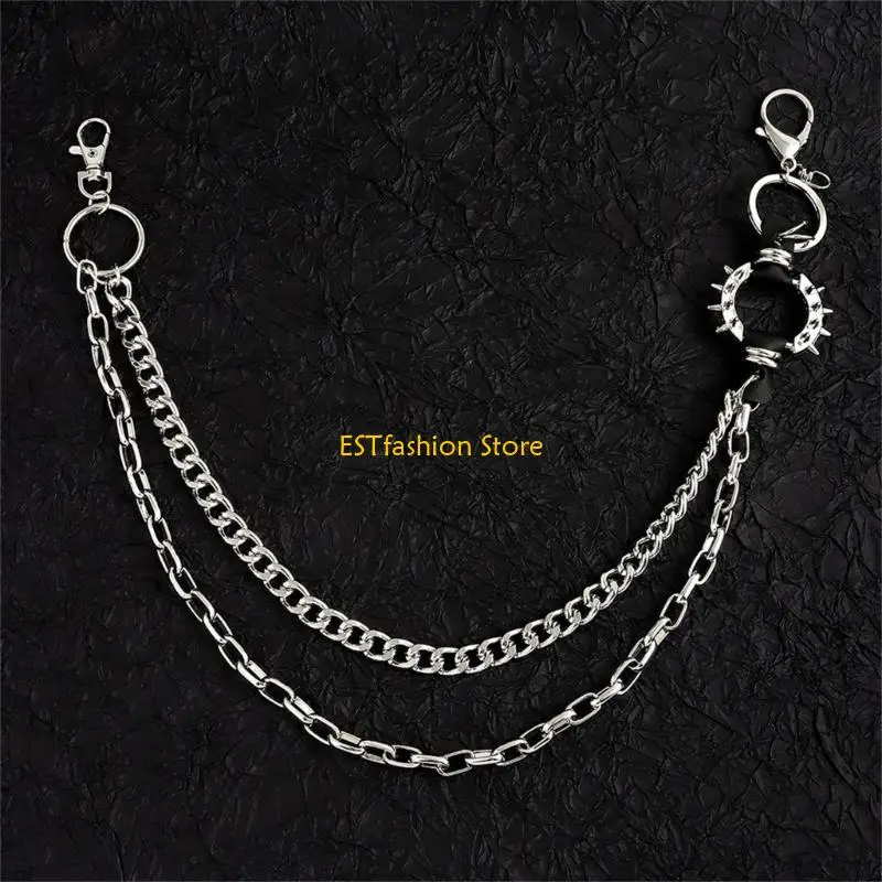 

Y5GC заклепки в стиле Харадзюку на джинсовых брюках, ювелирные изделия для тела