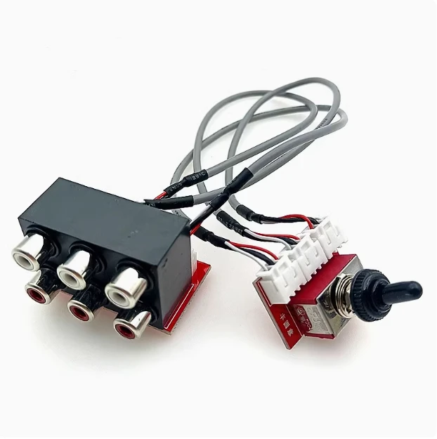 2-channel Dual Channel Audio Source Switching Board Signal Input Not Shared Ground