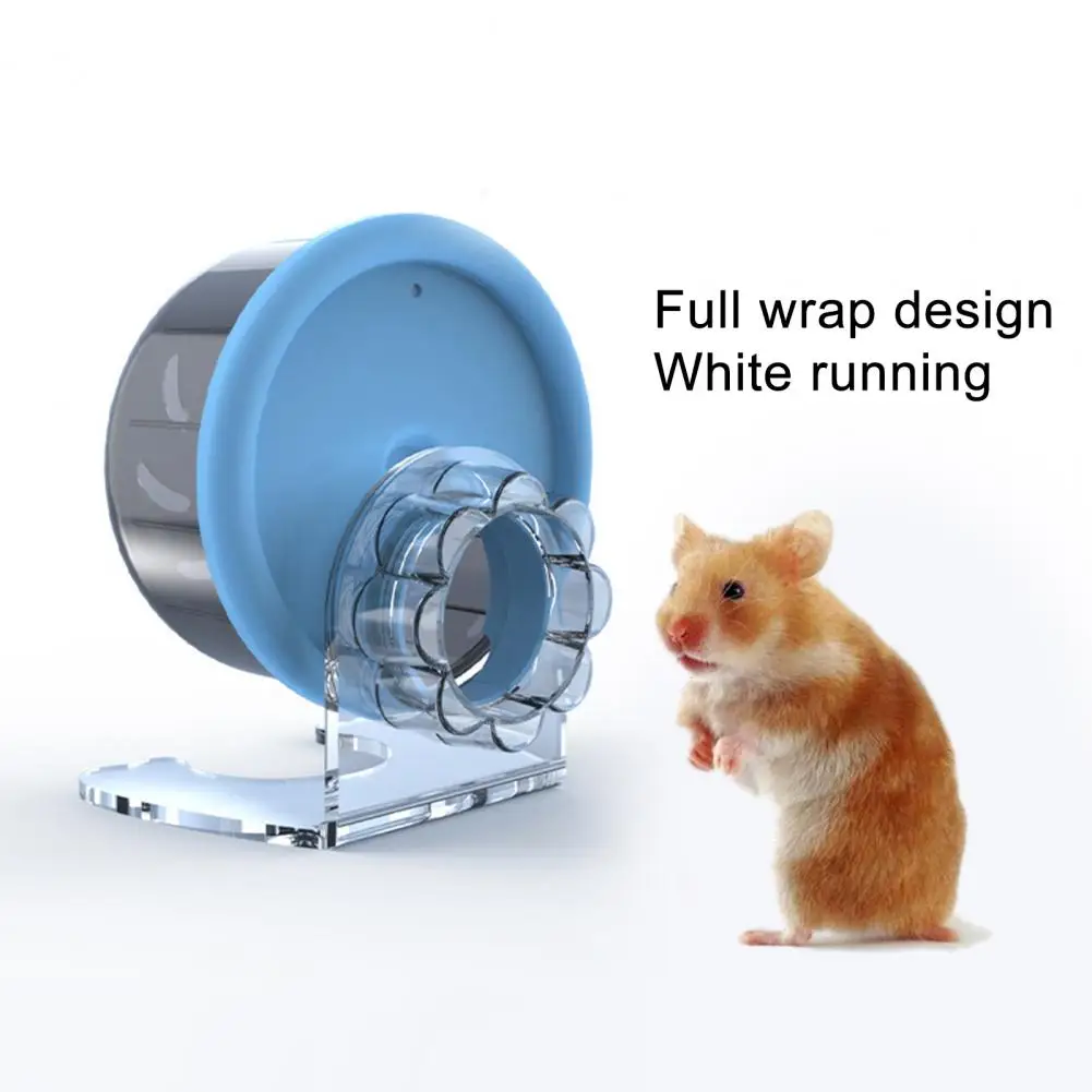 

Hamster Wheels Wide Runway Silent Non-slip Release Energy Smooth Rotation Guinea Pig Playing Running Toy for Cages