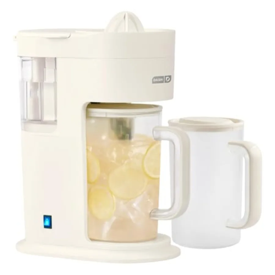

Summer Sippers Lemonade Maker Electric Citrus Juicer - Dissolves Sugar Juices Over Ice - Lemon Squeezer Machine - Make Fresh Or