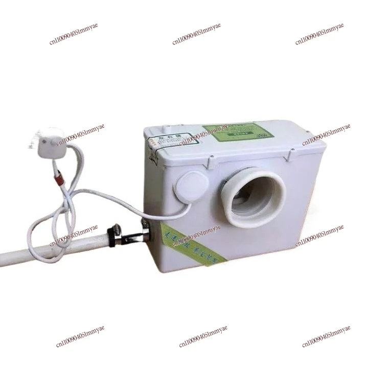 

Electric toilet household basement rear row lifting integrated wall drain sewer crushing