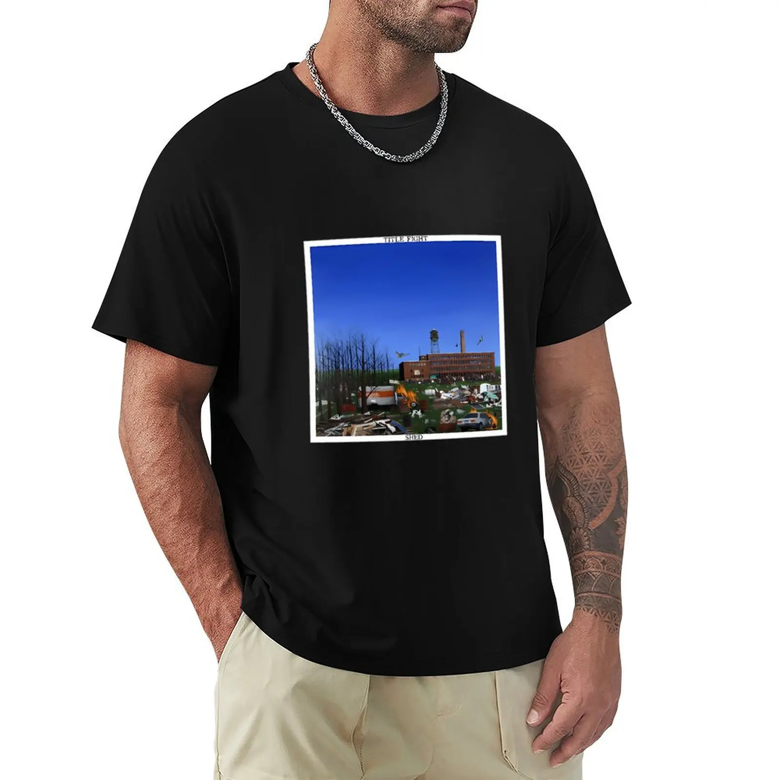 

Title Fight Shed T-Shirt anime stuff anime designer shirts mens t shirts pack
