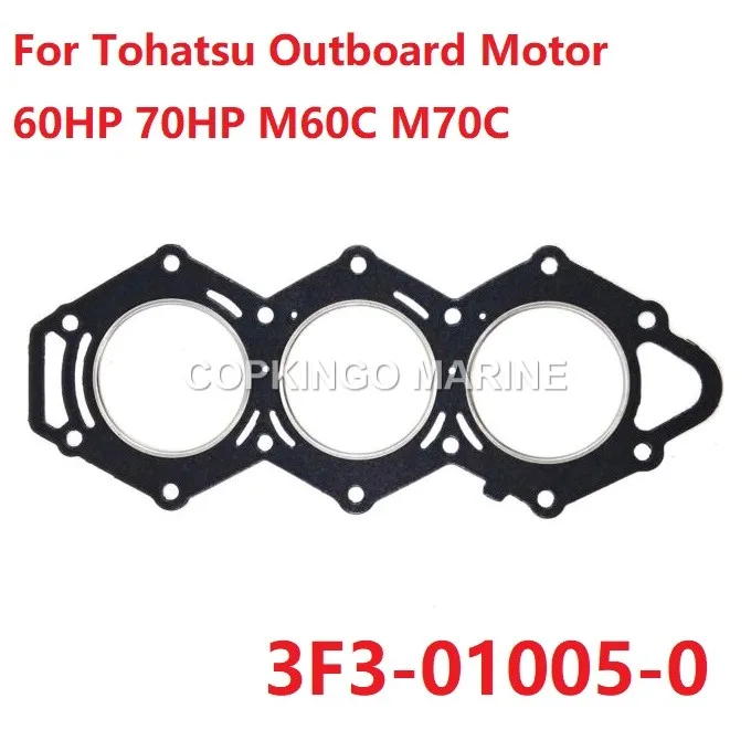 Boat Cylinder Head Gasket 3F3-01005-0 For Tohatsu Outboard Motor 60HP 70HP M60C M70C