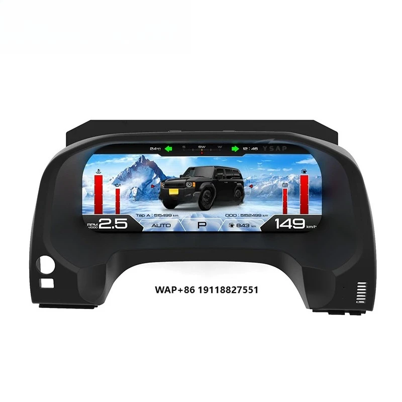 

High Quality Speed Meter Dashboard for 2010 2011 2012 2013 2014 2015 2016 2017 2018 2019 2020 2021 FJ150 LCD Cluster Instrument