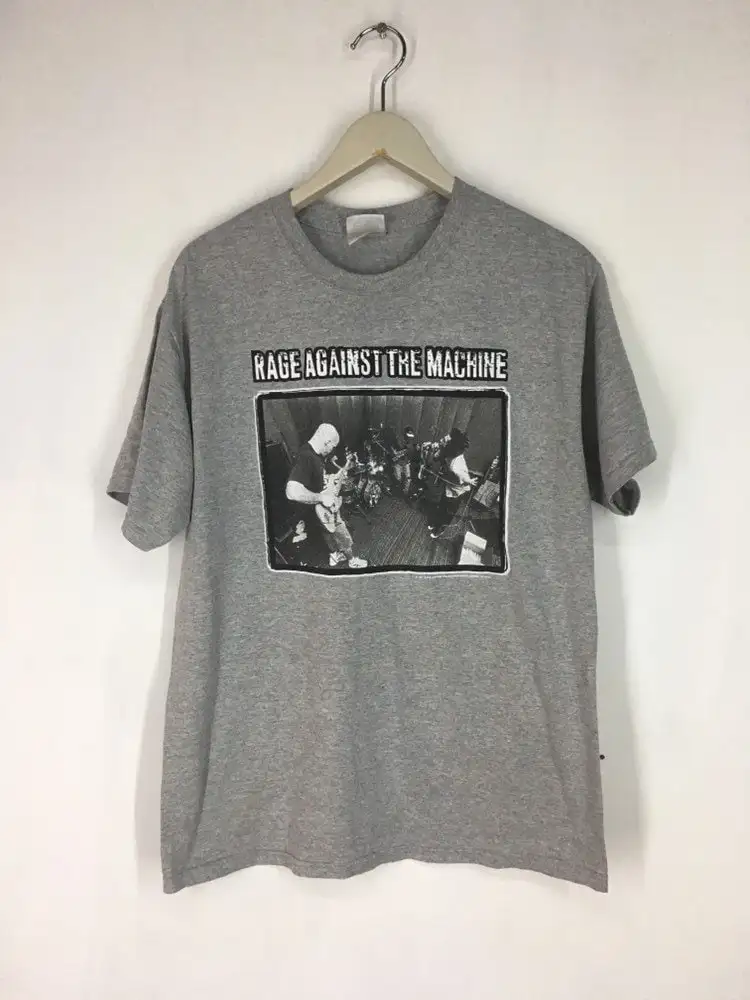 Vintage 90s Rage Againt the Macine Band Promo Concert Tour T