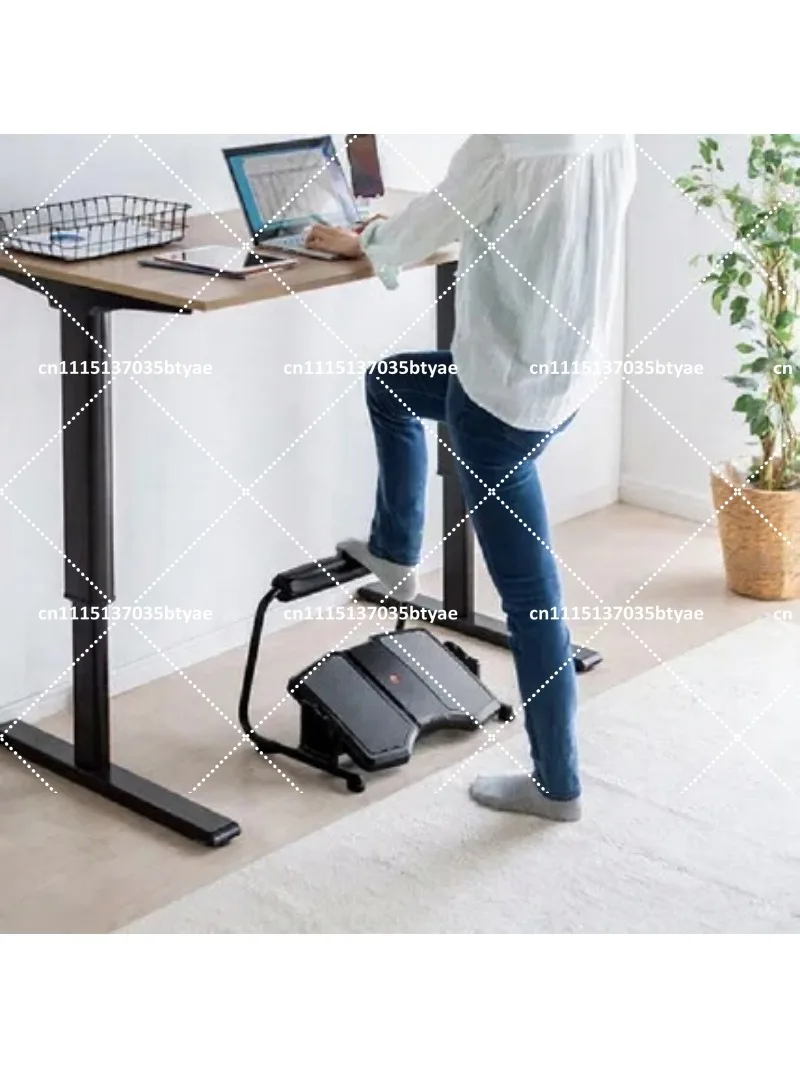 Height Adjustable Foot Rest Pedal Anti-Skid Home Office Stool Sofa Leg Support Relaxation Footrest