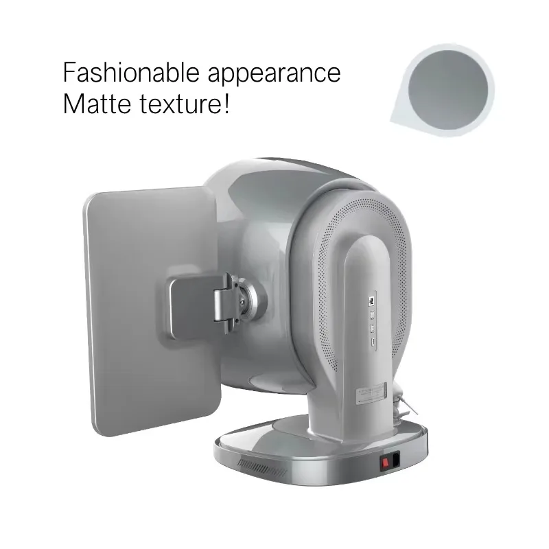 最新の3D AIインテリジェント肌分析器 フェイススキャナー 肌分析マシン フェイシャルテスター スキャナー 19言語対応