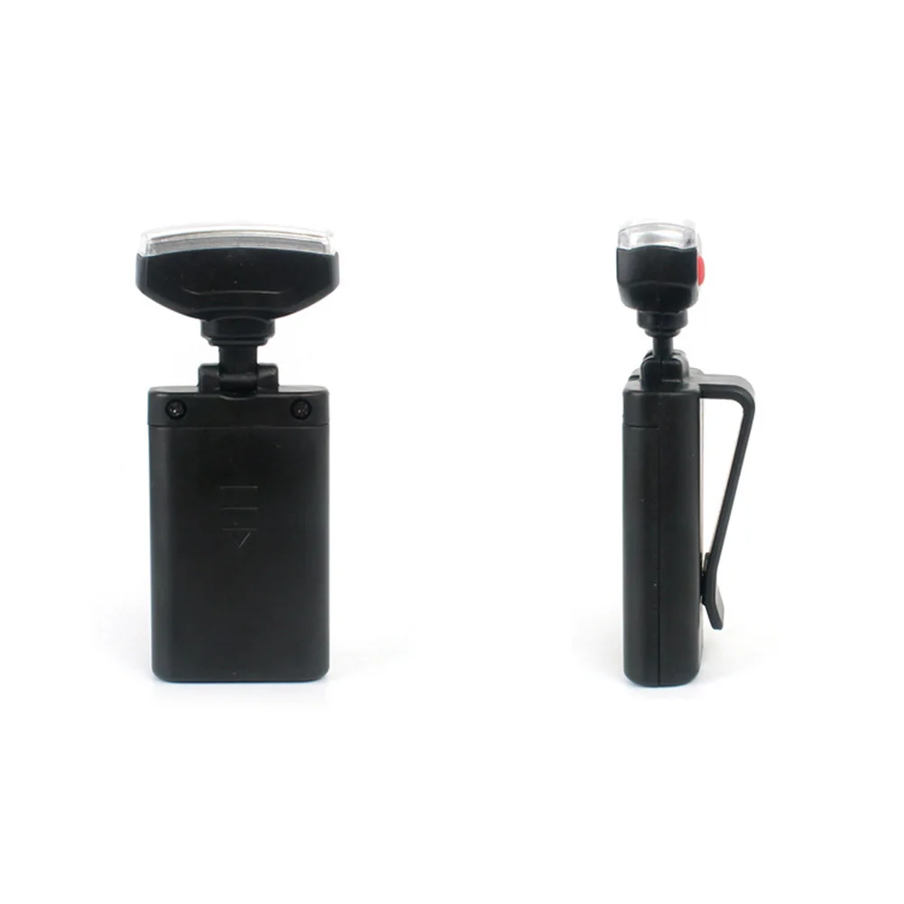 

2pcs Led Clip Light Hat Lamp 90° Adjustable Super Bright Floodlight For Camping Hiking Fishing Night Use Head Flashlight