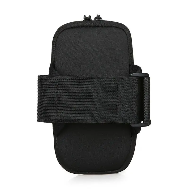 Dual Use Wrist & Arm Phone Armband, Oxford Fabric Printed Adjustable Pouch for Running Gym Walking, Fits 6.5