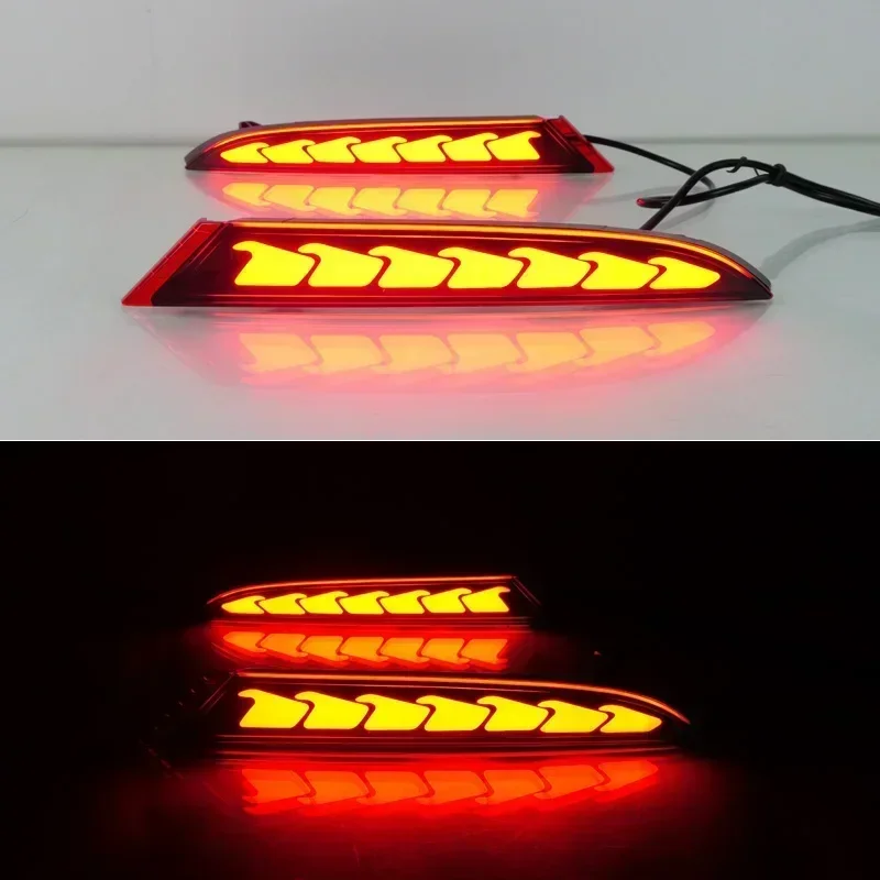 

Car LED 12V Rear Bumper Lamps For BYD ATTO 3 2023 2024 Brake Light Turn Signal Backup Reflector Lamp Reverse Fog Taillights