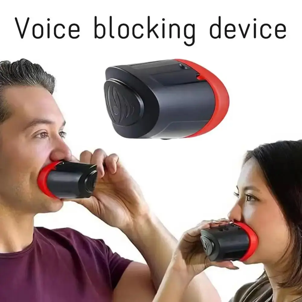 1Pcs Portable Vocal Dampener Lightweight Foldable Singing Voice Isolator Plastic Black Soundproof Singing Muffler