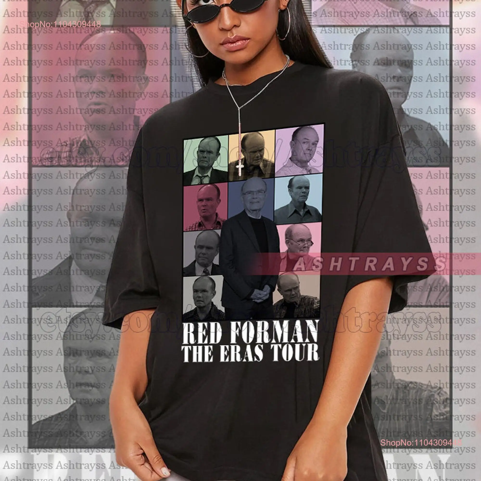 Red Forman Kurtwood Smith The Eras Tour tee long or short sleeves