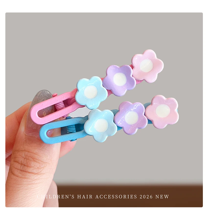 2026 Neue Kawaii Haarspangen-Set für Babymädchen – Süße Hasen-, Herz- und Schleifen-Haarspangen, die das Haar nicht verletzen, für Kleinkinder, Mädchen, Party, Verkleidung, Geschenk – Detail 6