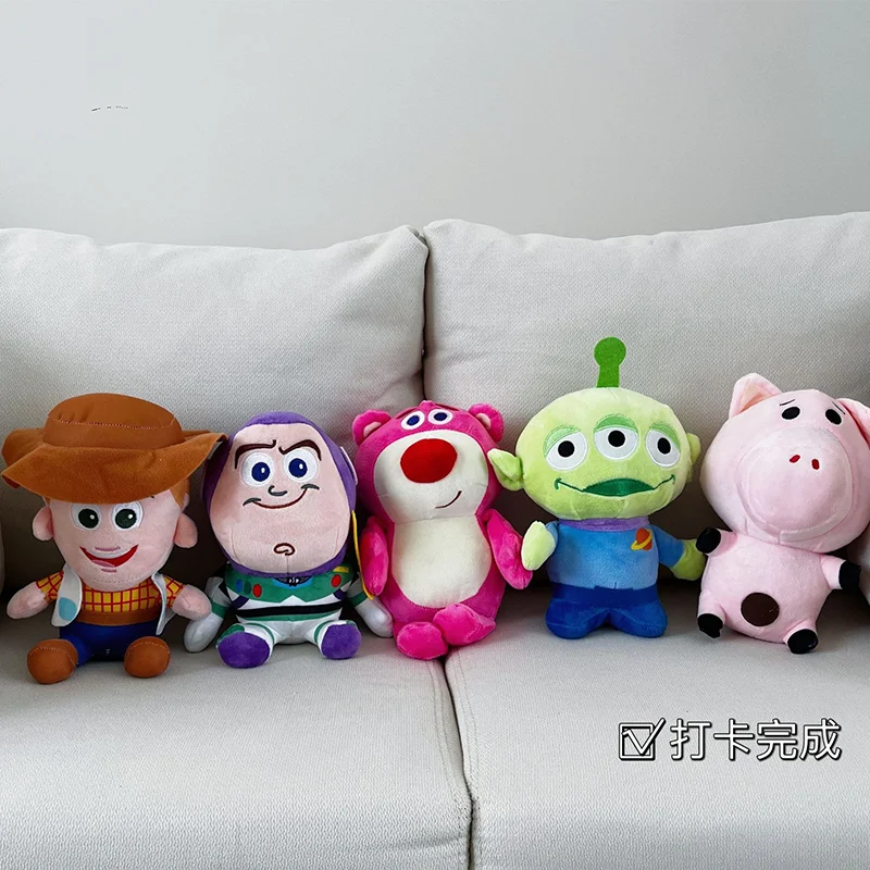 

Disney Toy Story 3 4 Woody Buzz Lightyear plush toy stuffed toy animal soft doll toy kids Christmas Halloween Gift