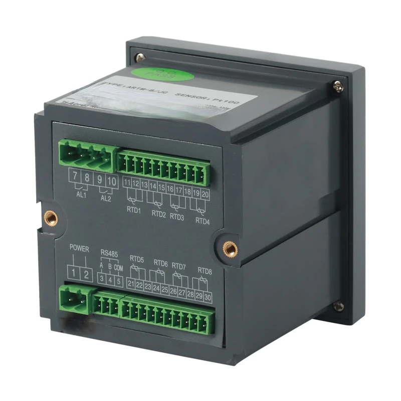 ARTM-8 intelligent temperature control meter Embedded installation Can enter up to 8 channels of PT100 sensors