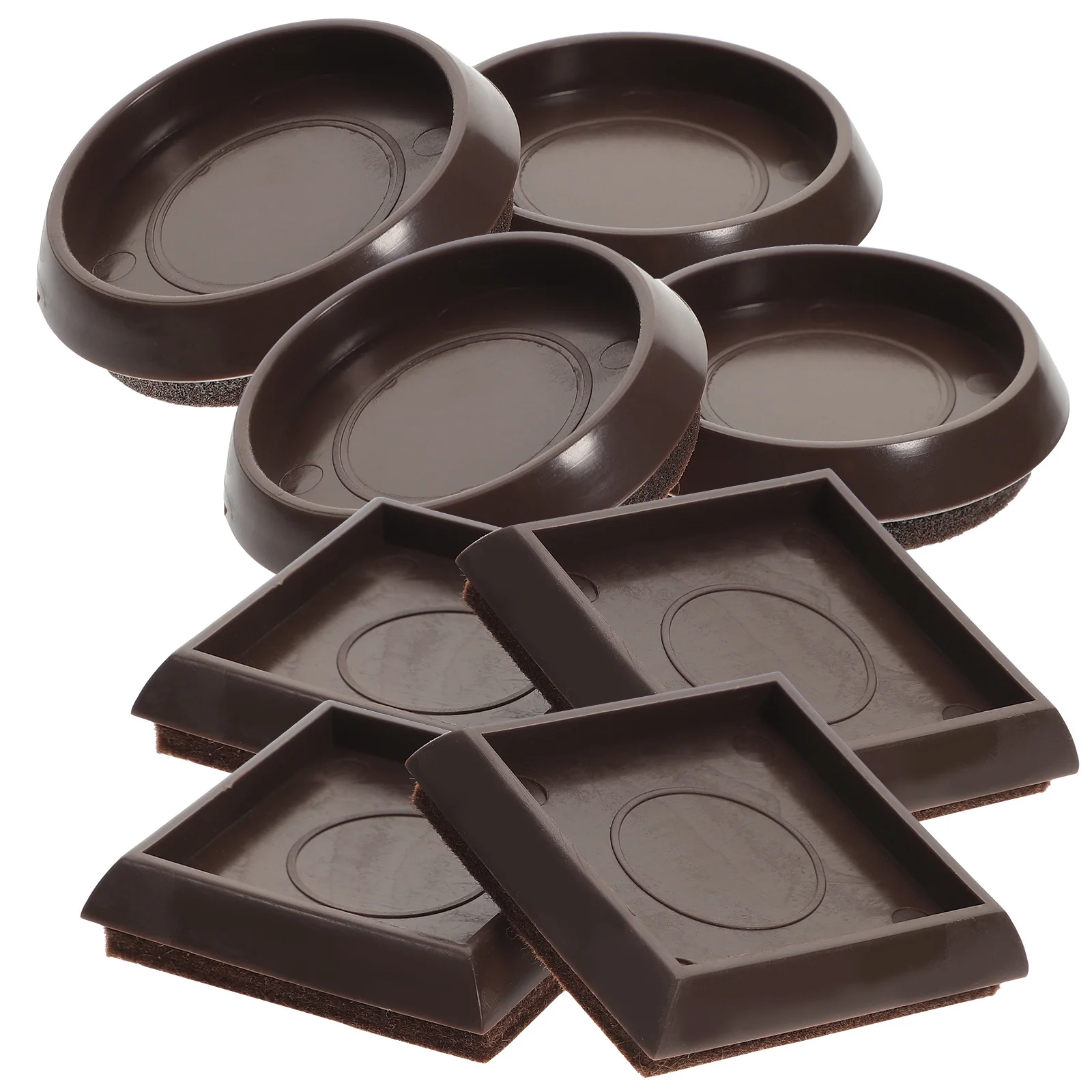 8Pcs Furniture Chair Leg Pads Durable Anti-Skid Protection for Hardwood Floors Multi-Function Furniture Coasters Floor Scratch