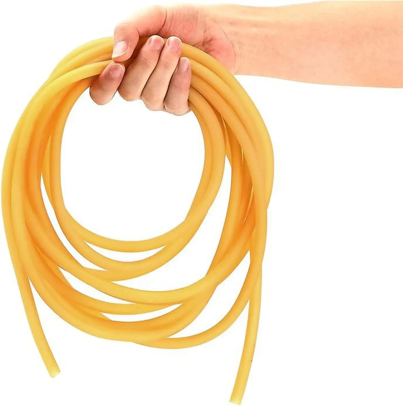Manguera de goma de látex natural, Catapulta de tubo de tirachinas de 1,6 ~ 12mm, tubo Médico Quirúrgico elástico de alta resistencia, ID de 1M