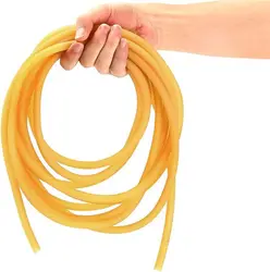 1M Nature Latex Rubber Hoses ID 1.6~12mm Slingshot Tubing Catapult High Resilient Elastic Surgical Medical Tube