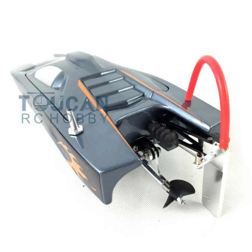 M380 Glasvezel Grijs Elektrisch Racing RC Boot Afstandsbediening Snelle snelheidsschip Model voor ervaren gebruikers
