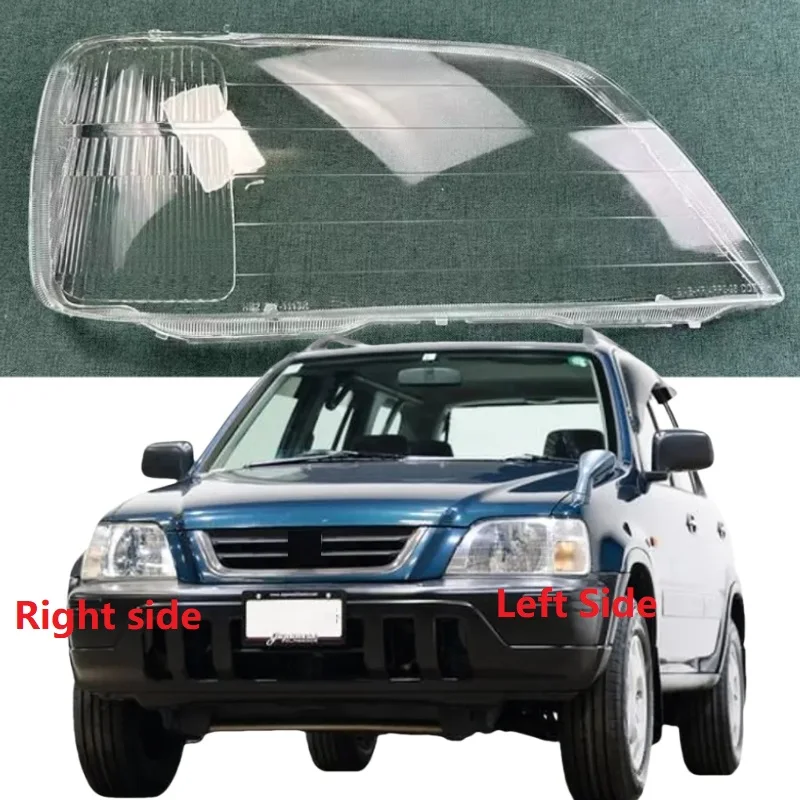 For Honda CR-V CRV 1997 1998 1999 2000 2001 Car Headlamp Cover Headlight Shell Replace Original Lampshade Transparent Glass Lens