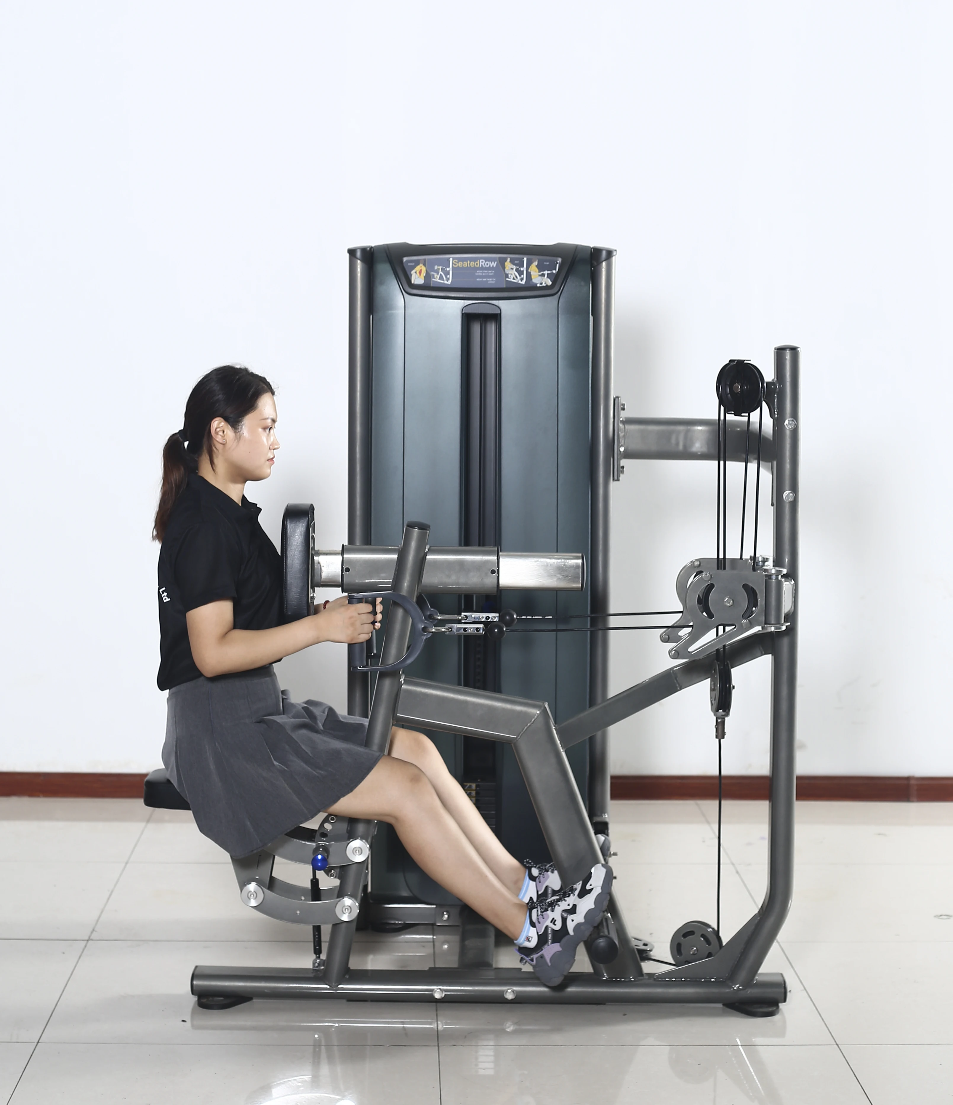 Picture 7: High Quality Commercial Gym Fitness Equipment Pin-Load Selection Machine-Weight Stack Seated Row