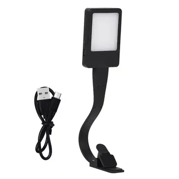 LED Clip Auf Lesen Licht 3 Helligkeit Ebenen Auge Pflege Buch Lampe Helle LED Clip Lichter Für Lesen Im Bett leichte Ideal Für