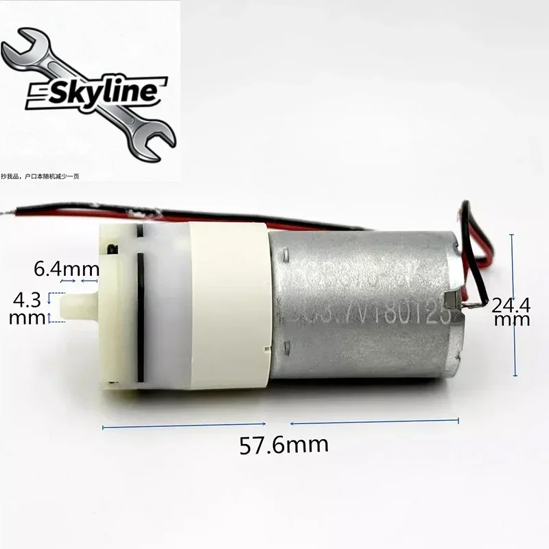 Mini 370 Motor Air Pump for DIY Aquarium Fish Tank - DC 3V/3.7V/4V