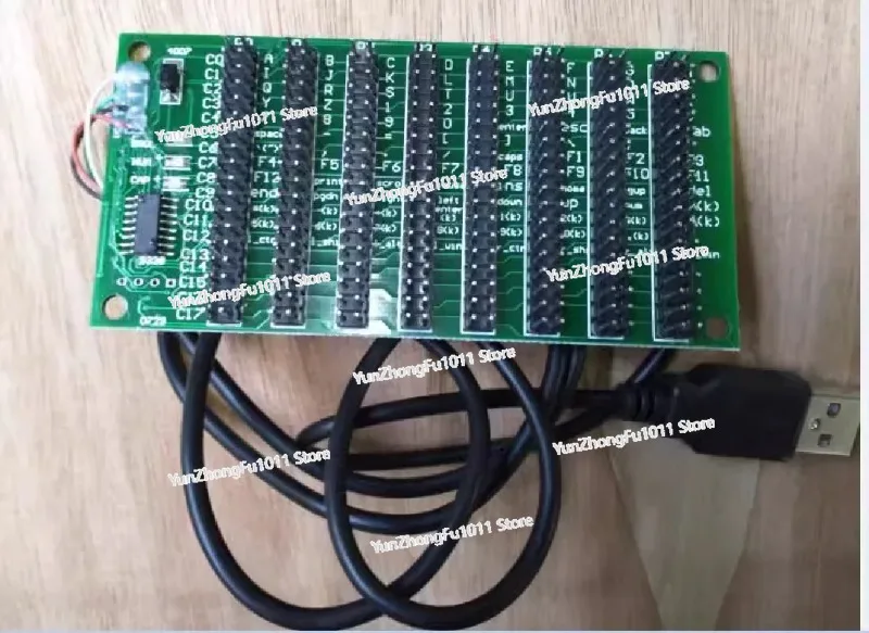 USB Keyboard HID Module Ch9328 Module Chip Scanning Full Keyboard 104 Keys